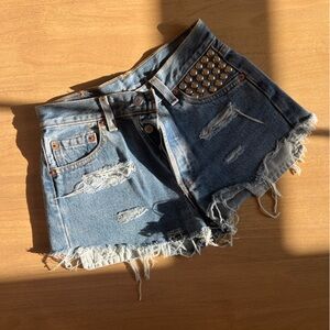 Custom Levi’s grommet short